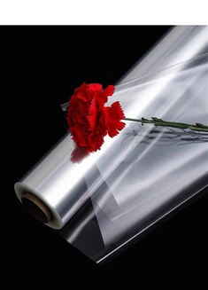 Прозрачна ролка за опаковане на подаръци